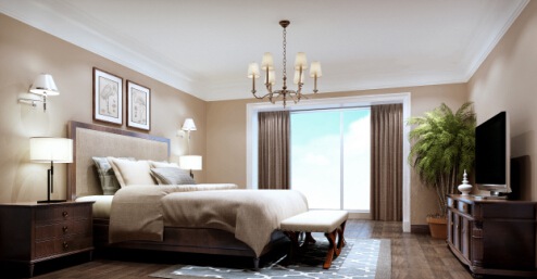 武汉锦绣长江一期3栋1单元2902室装修效果图