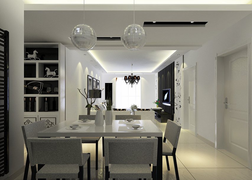 郑州芦邢庄花苑装修效果图