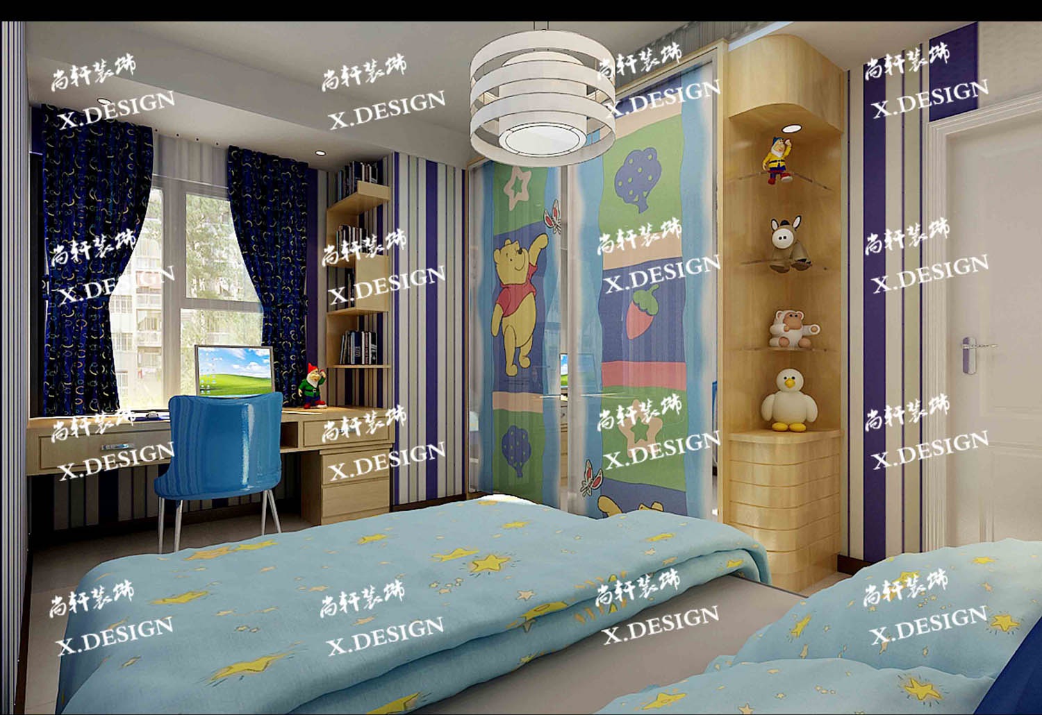 西安枫林意树装修效果图