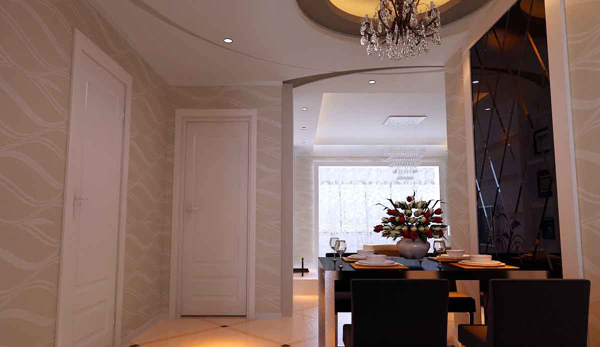 哈尔滨松浦观江国际装修效果图