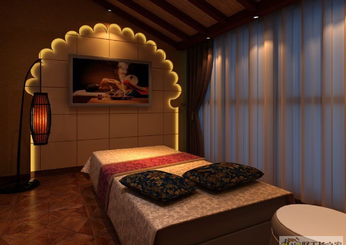 成都巴厘岛工装装修效果图