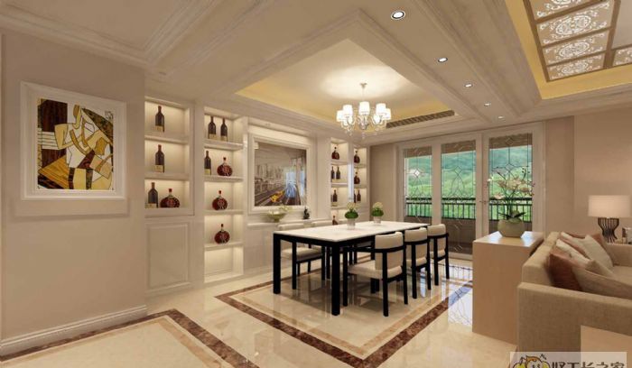 淄博中央公园装修效果图