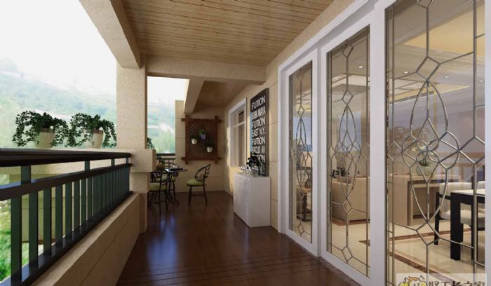 淄博中央公园装修效果图