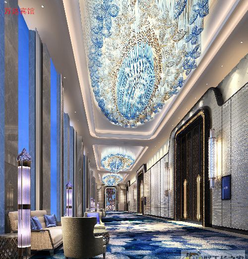 青岛哈尔滨万达宾馆(五星)装修效果图