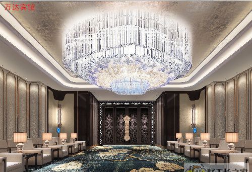 青岛哈尔滨万达宾馆(五星)装修效果图