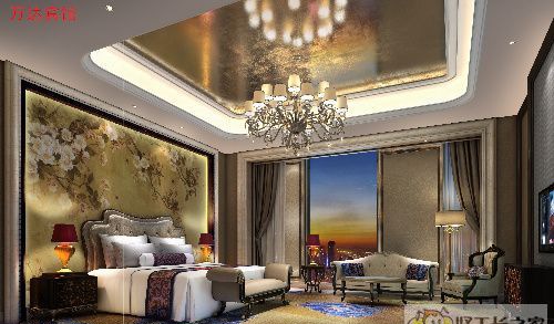 青岛哈尔滨万达宾馆(五星)装修效果图