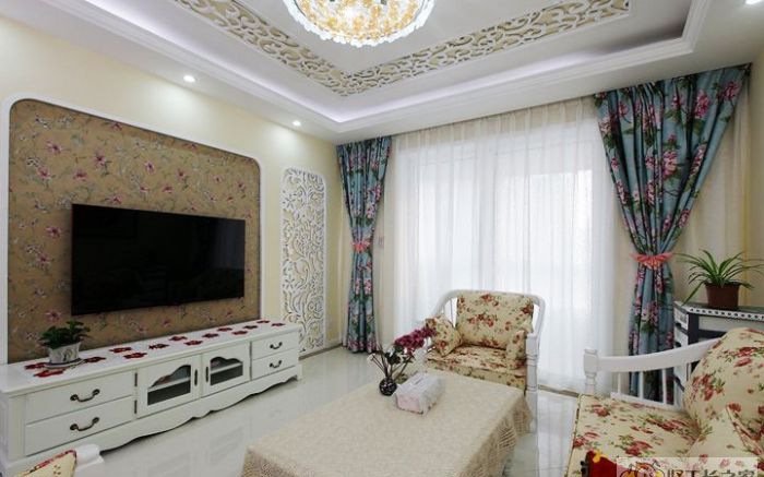 �ɶ�����120ƽ���ִ����ʵ������װ��Ч��ͼ