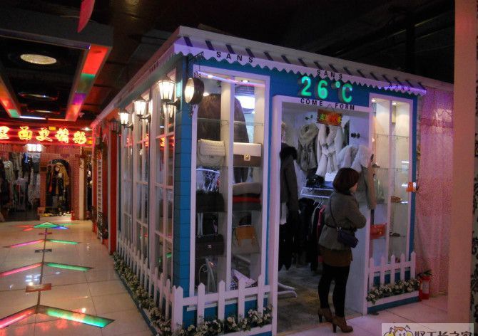 青岛巴黎春天商城装修效果图