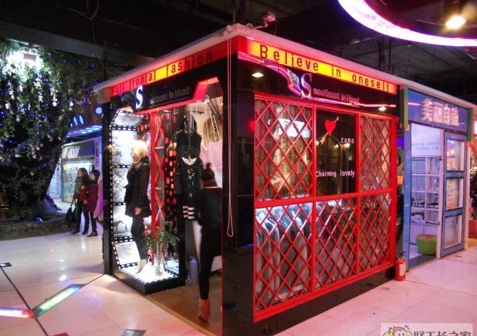 青岛巴黎春天商城装修效果图