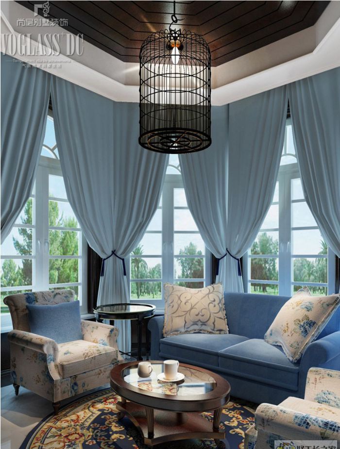 上海圣堡别墅装修效果图