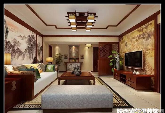 西安盛龙广场装修效果图