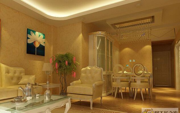 烟台上海滩花园装修效果图