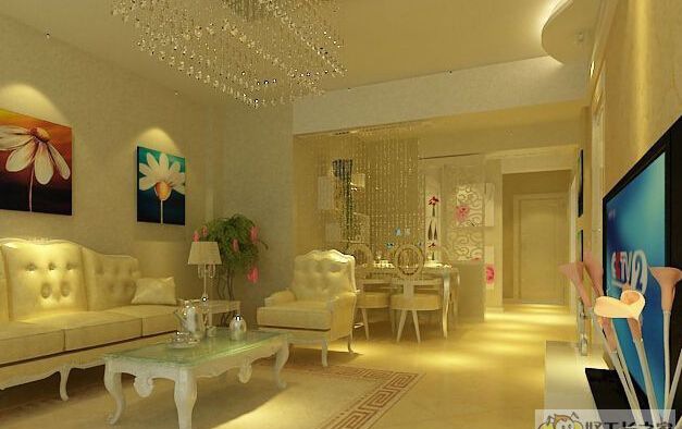 烟台上海滩花园装修效果图