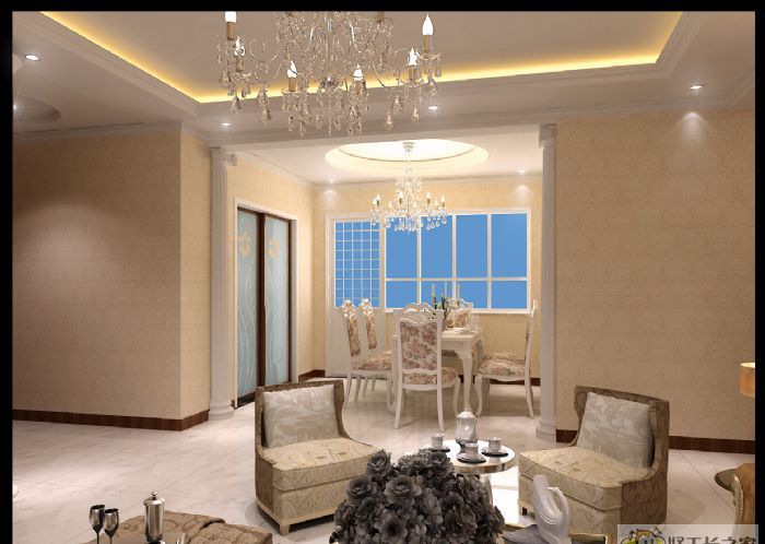 西安旭景兴园装修效果图