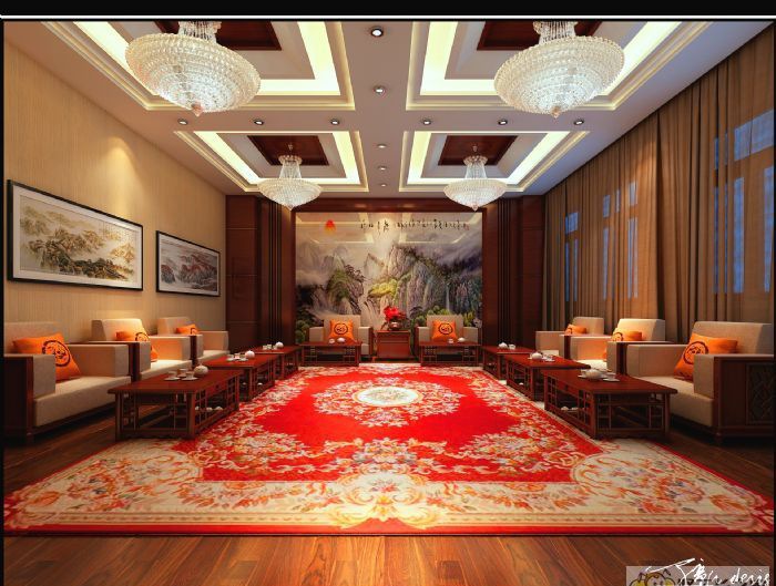 淄博齐峰造纸办公楼装修效果图