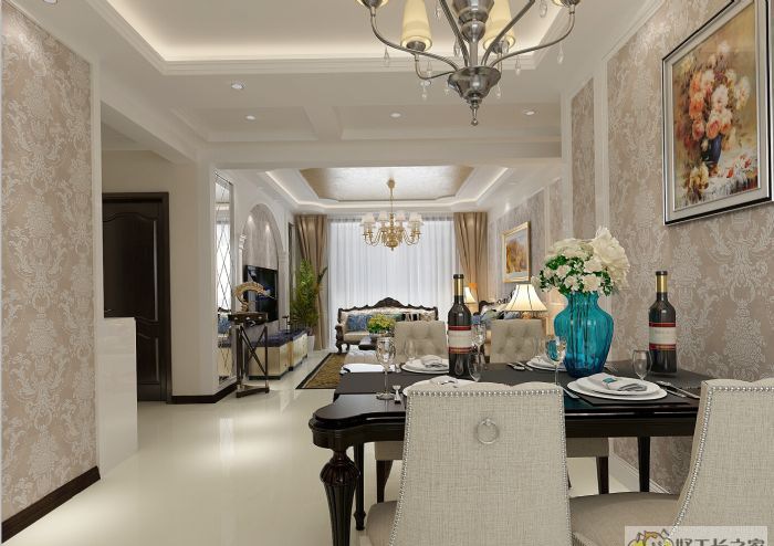 淄博君临天下 欧式装修效果图