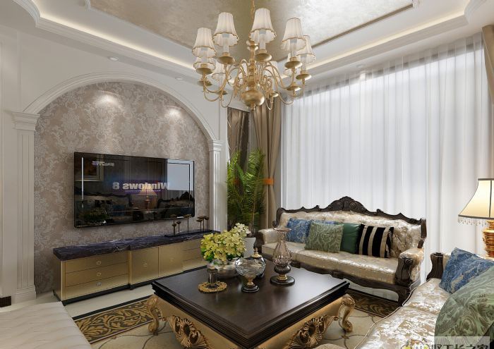 淄博君临天下 欧式装修效果图