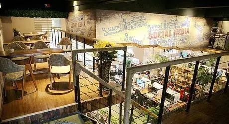 青岛蓝调网咖装修效果图