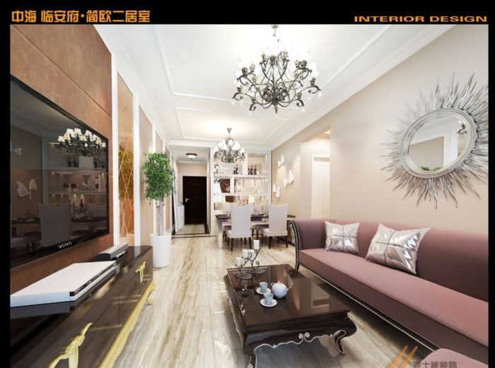 青岛中海临安府装修效果图