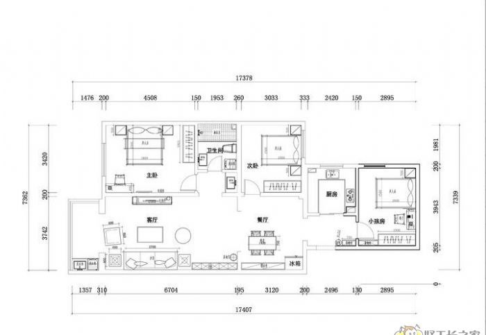 北京清友园装修效果图