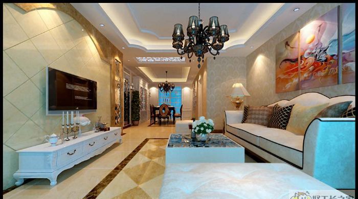 天津溪茗苑装修效果图