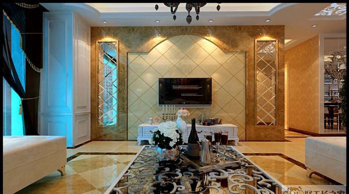 天津溪茗苑装修效果图