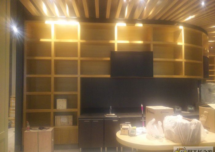 武汉黄石万达星巴克装修效果图