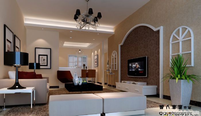 青岛印象弯装修效果图