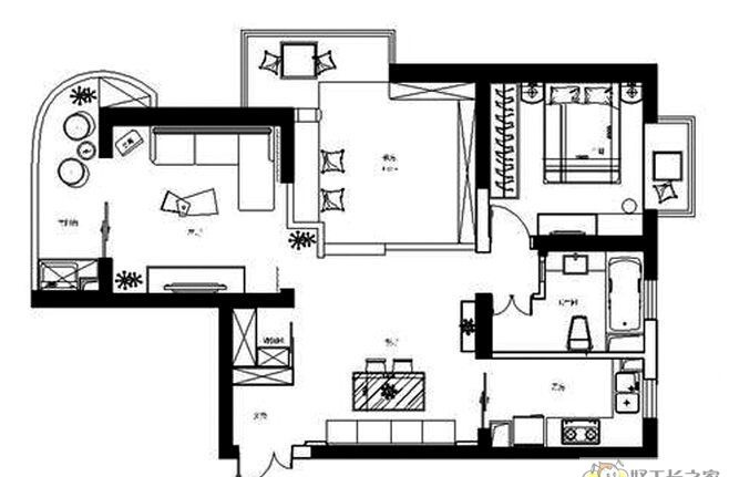 武汉常青花园装修效果图