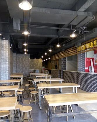 太原美食城装修效果图