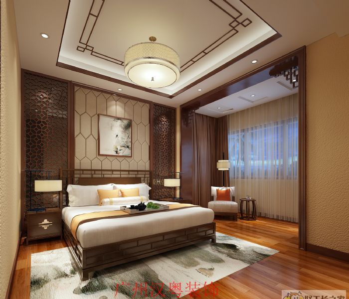 广州绿茵岛别墅装修效果图