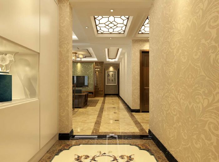 咸阳华宇 槐花茗居装修效果图