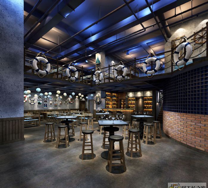 昆明主题酒吧装修效果图
