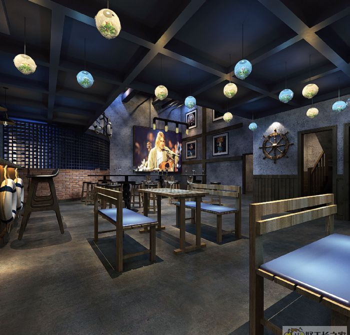 昆明主题酒吧装修效果图