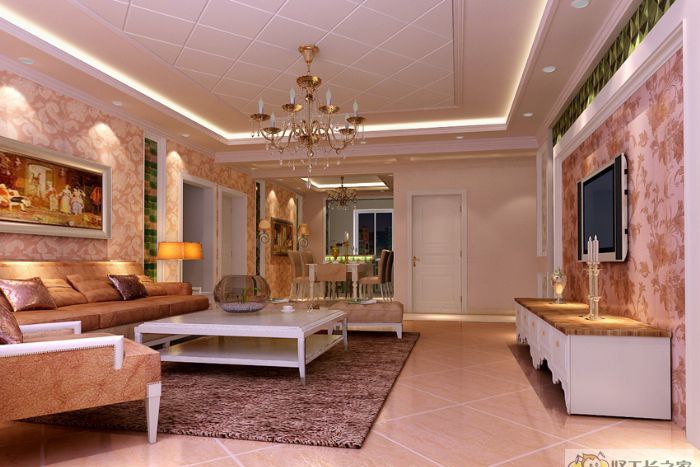 石家庄省人才宿舍楼装修效果图