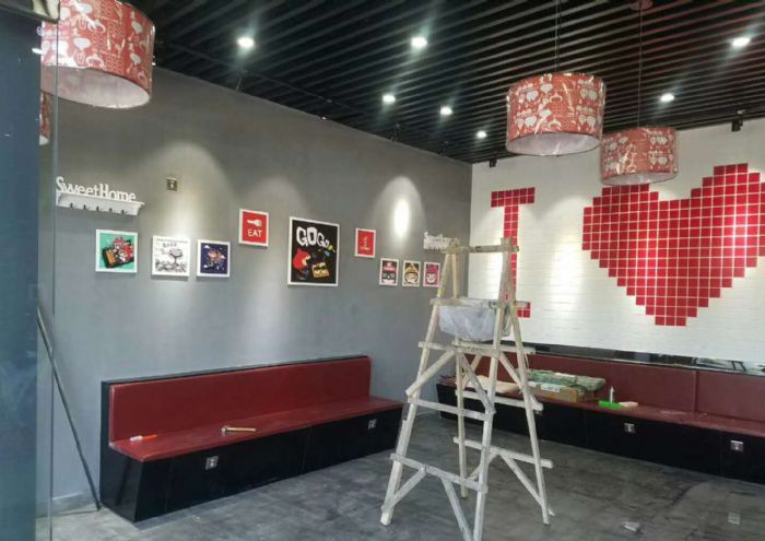 昆明雨花广场咕噜咕噜店装修效果图