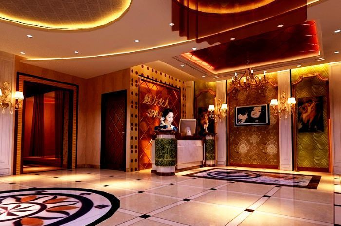 石家庄美容院装修效果图