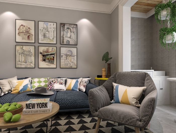 ����������ɫ��ͥװ��Ч��ͼ