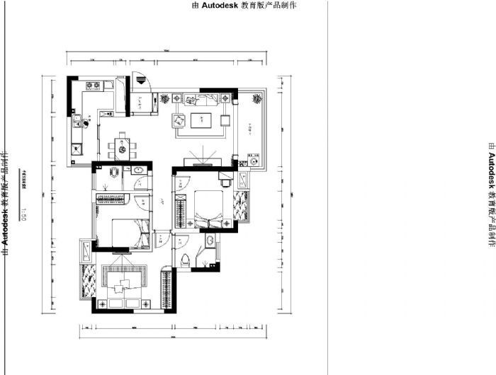 长沙凯富南方鑫城装修效果图