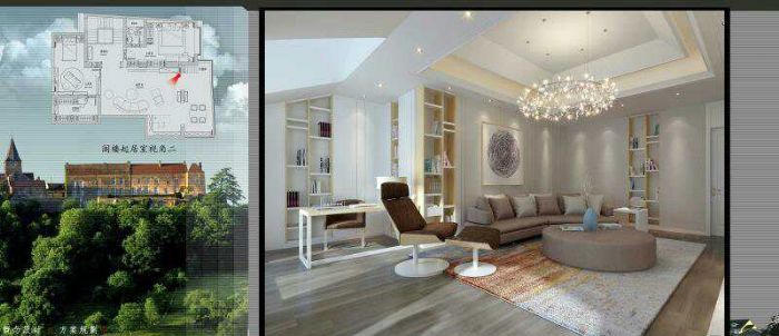 青岛海青花园装修效果图