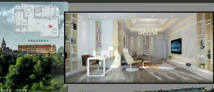 青岛海青花园装修效果图