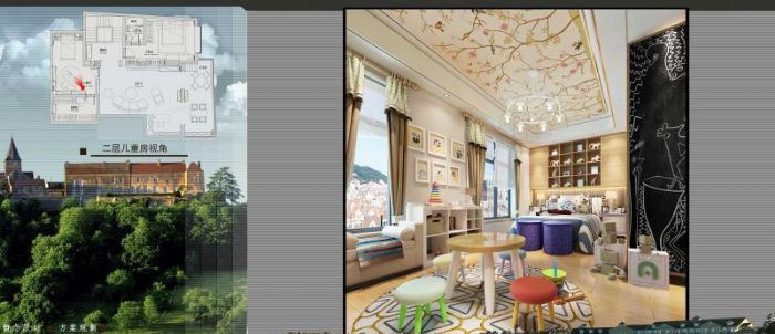 青岛海青花园装修效果图