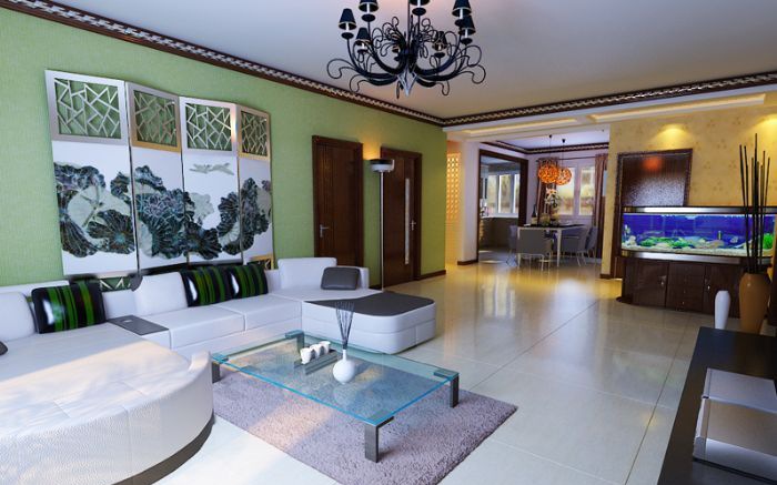 �人ɽˮ�껪װ��Ч��ͼ