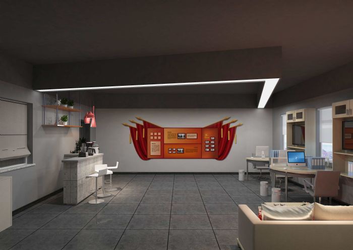 烟台芝罘区青年团装修效果图