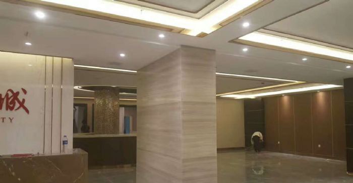 濮阳装修祝福红城售楼部装修效果图