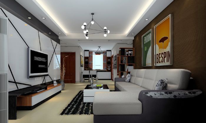 淄博范家村回迁房装修效果图