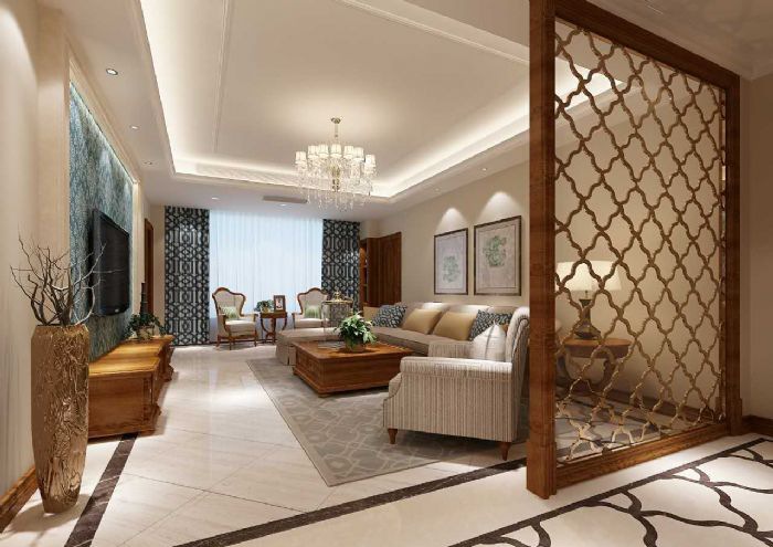 大连诺德滨海花园装修效果图