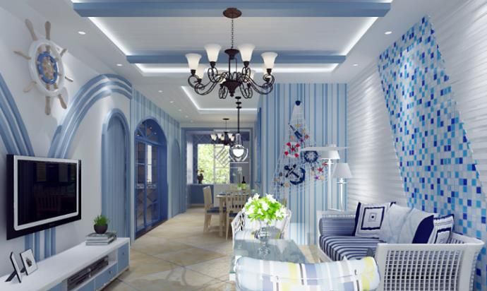 上海馨蒲苑装修效果图