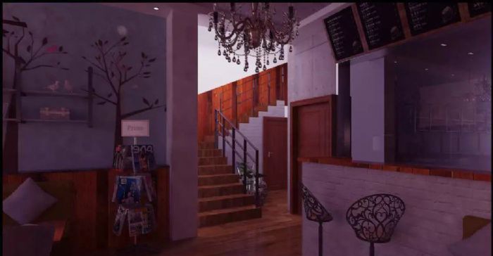 青岛咖啡馆装修效果图