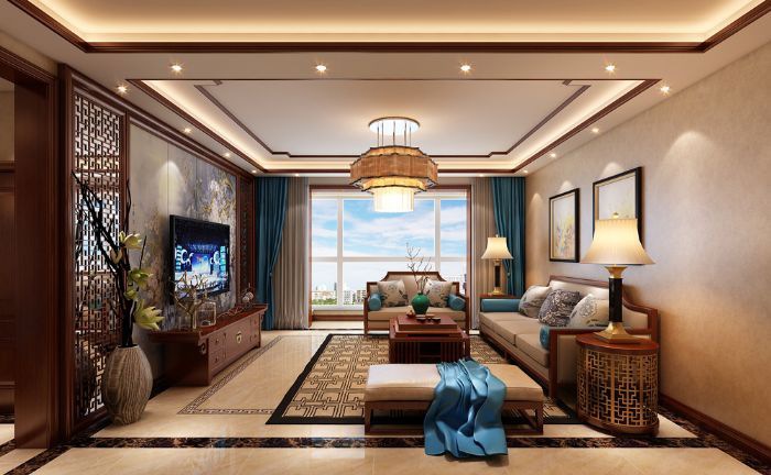 招商花园装修效果图